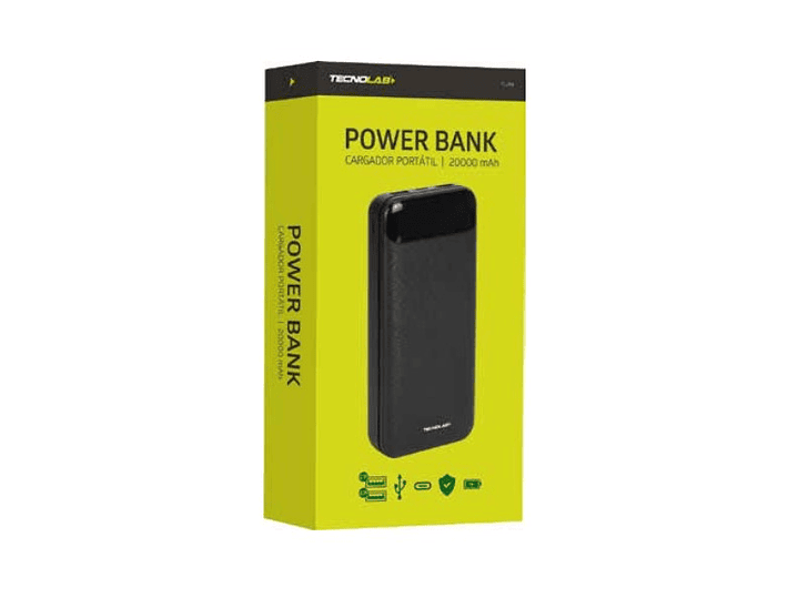 Bateria Portatil Powerbank 20.000 Tecnolab 2