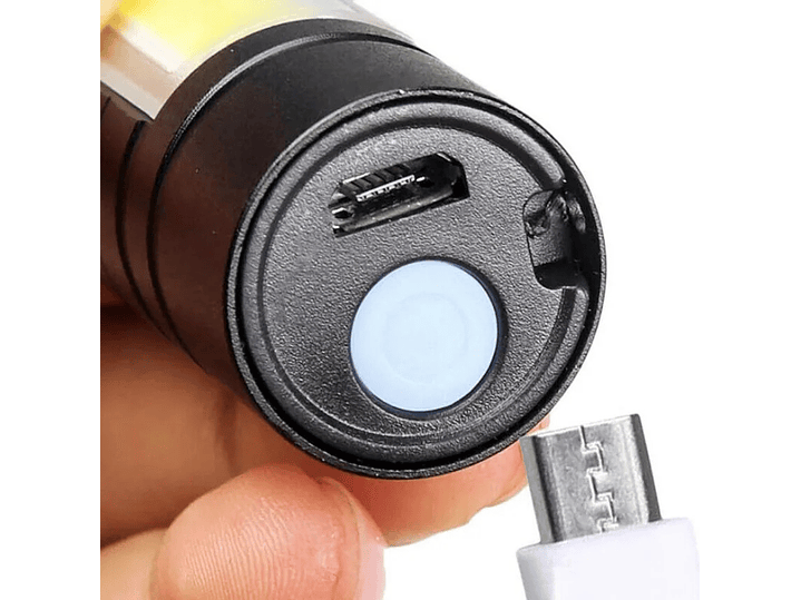 Linterna Led Recargable Usb Tecnolab TL325 6