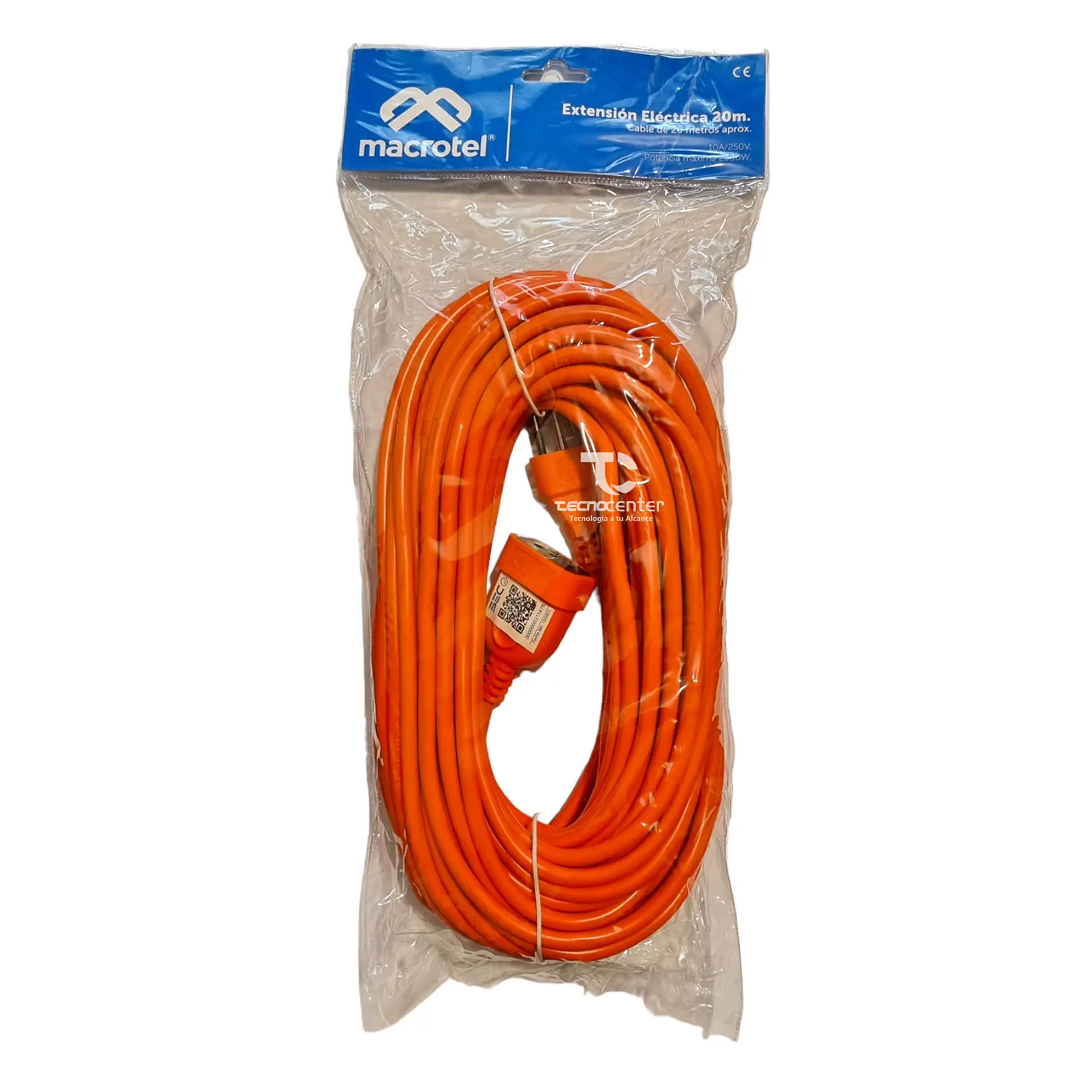 Alargador Extension Electrica 20 mts Macrotel ME-1220 2