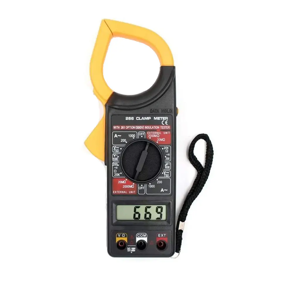 Multitester Fujitel Amperimetro Digital Tenaza 1