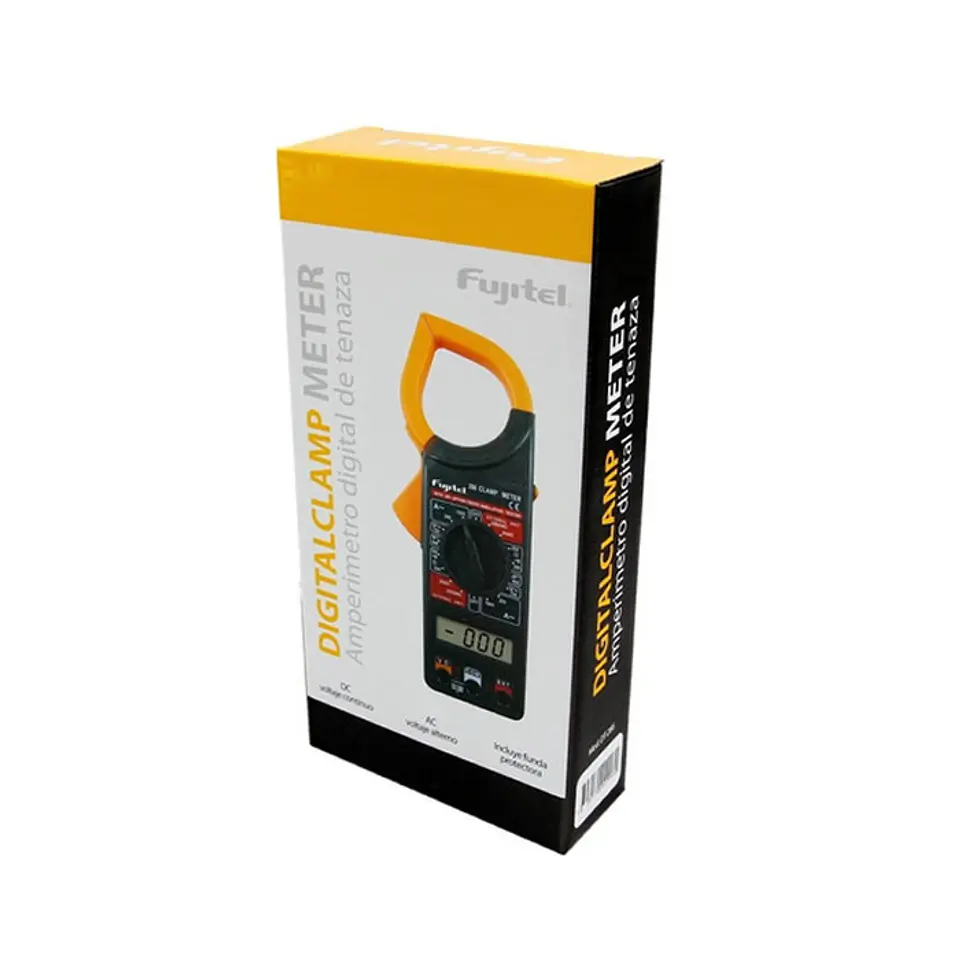 Multitester Fujitel Amperimetro Digital Tenaza 4