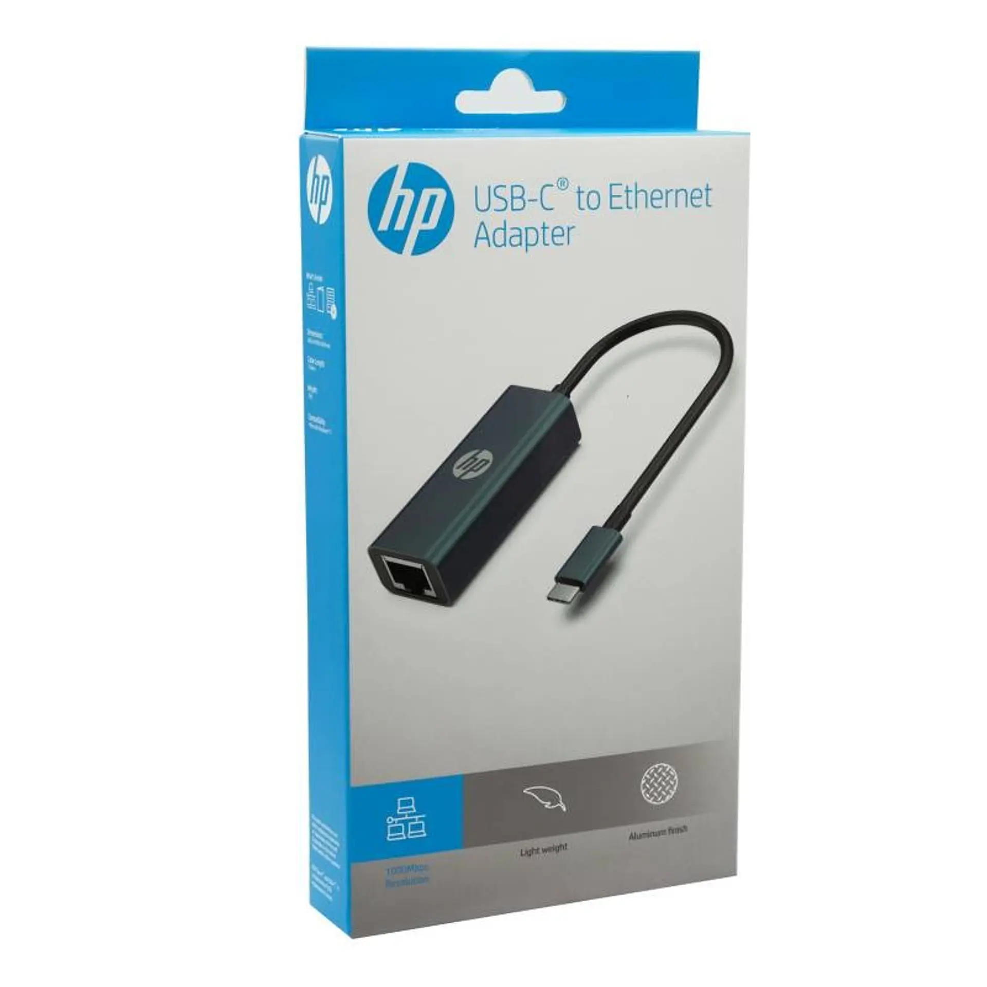 Adaptador Usb Tipo C a Red Ethernet Cable Red 2