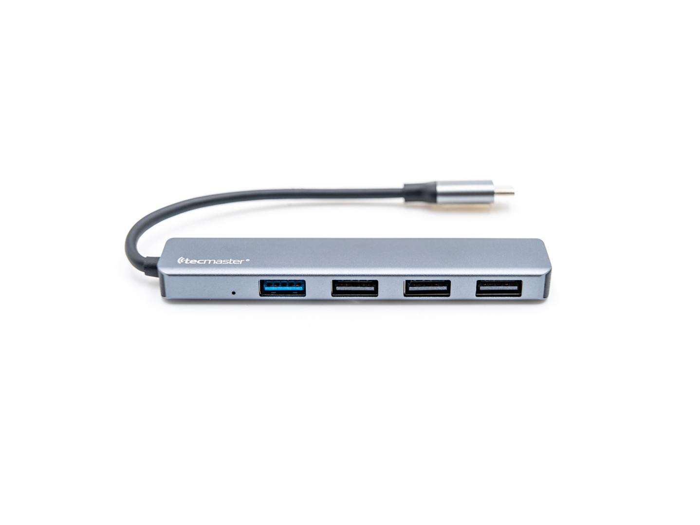 Hub Usb 3.0 Tipo C Tecmaster 4 Puertos TM-100526 1