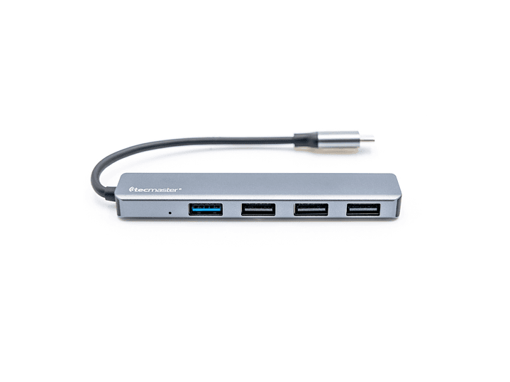 Hub Usb 3.0 Tipo C Tecmaster 4 Puertos TM-100526 1