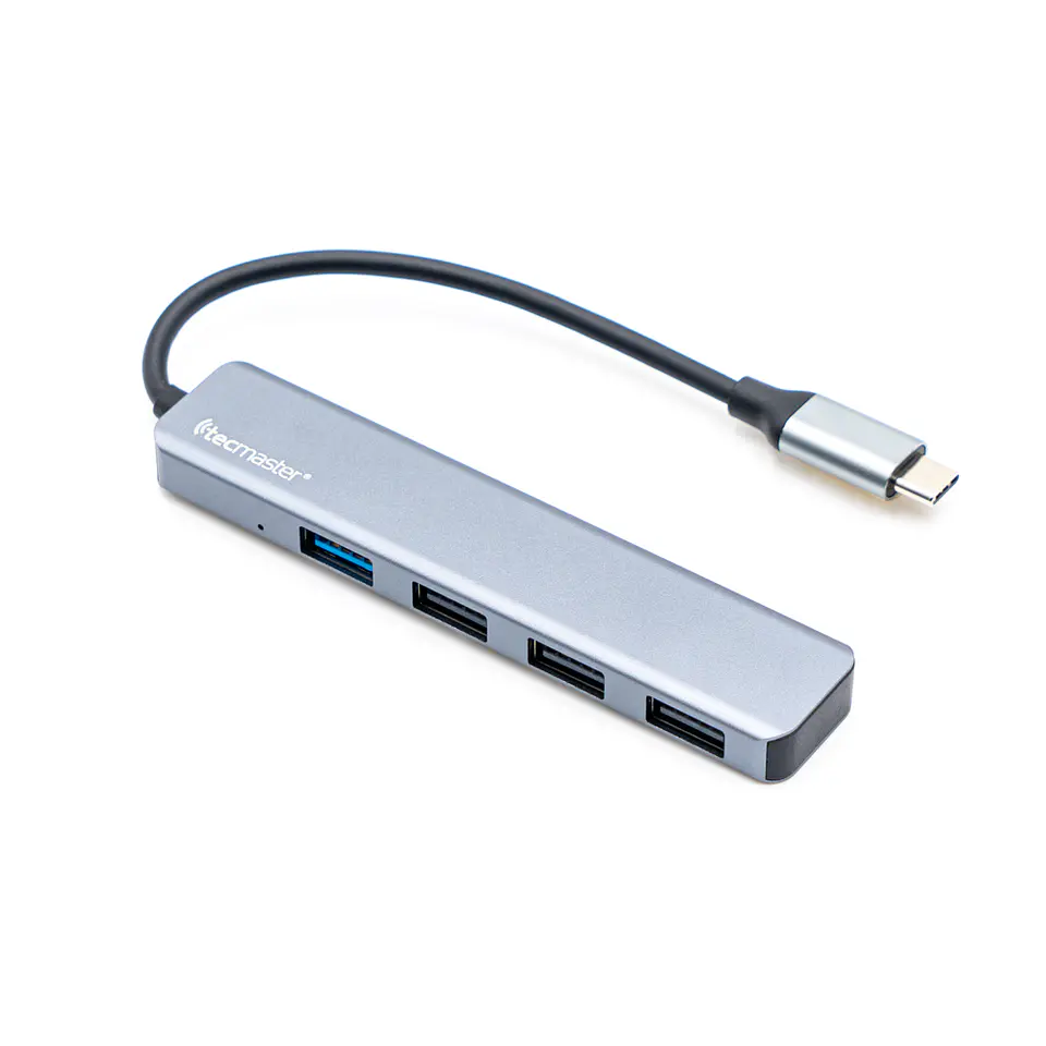 Hub Usb 3.0 Tipo C Tecmaster 4 Puertos TM-100526 2