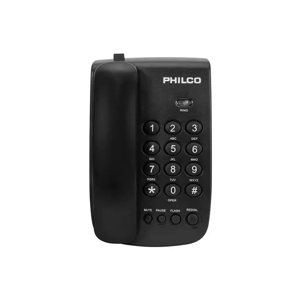 Telefono De Sobremesa Philco 150bk Negro 3