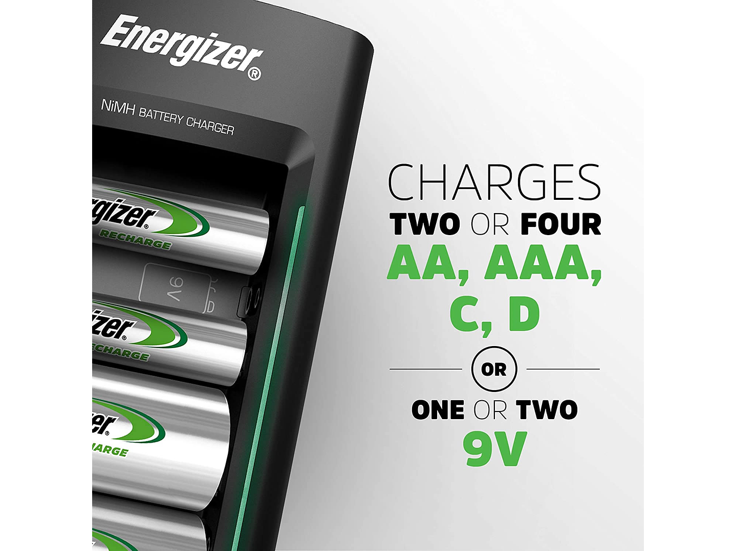 Cargador Energizer Universal Pilas Aa Aaa C D Y 9v 3