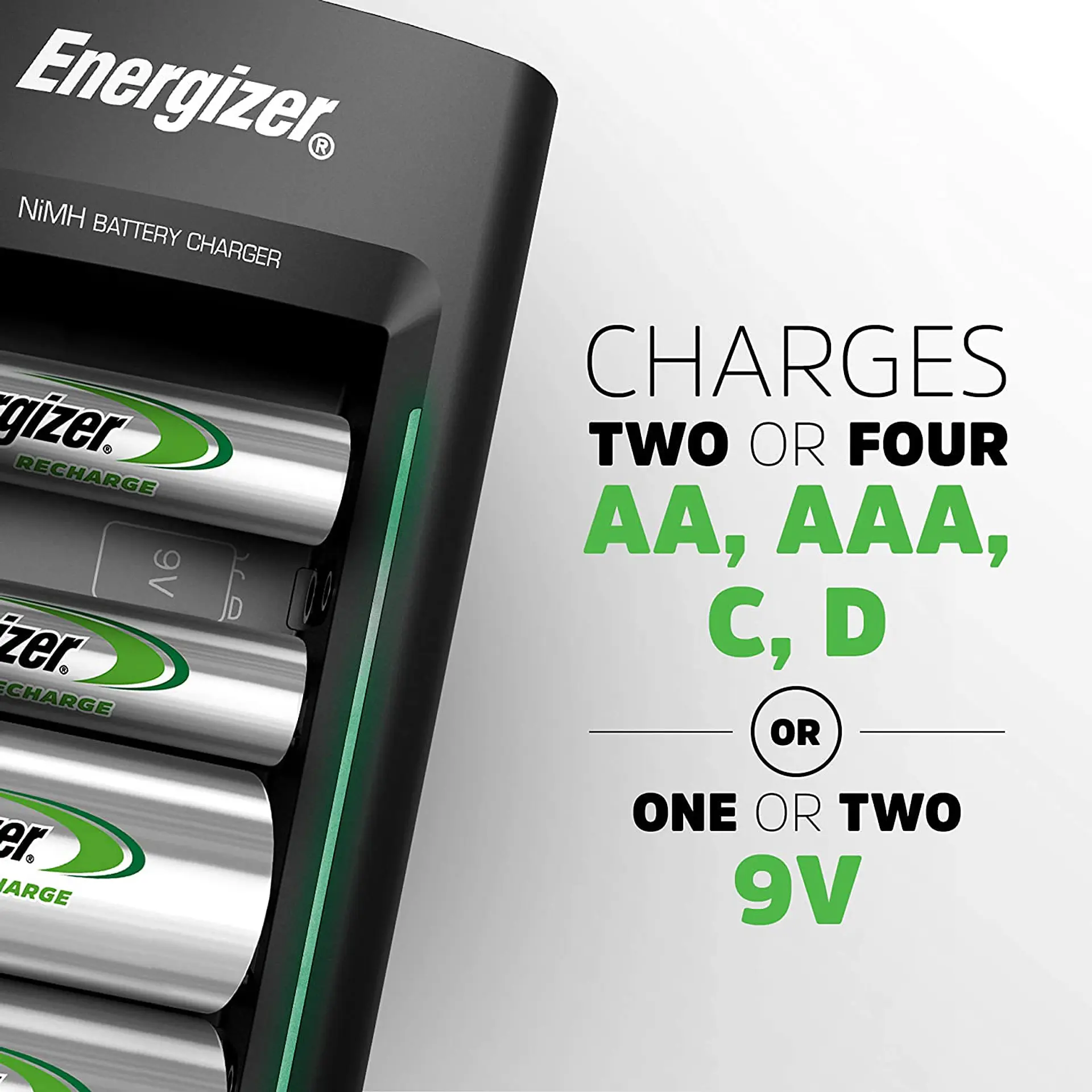 Cargador Energizer Universal Pilas Aa Aaa C D Y 9v 3