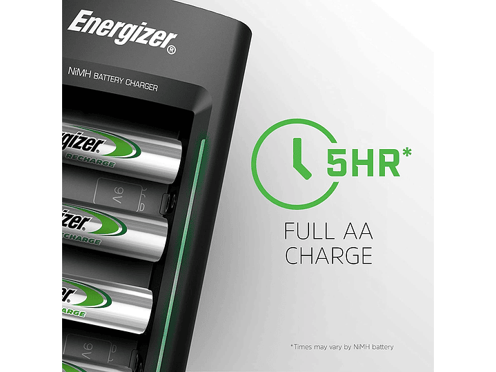 Cargador Energizer Universal Pilas Aa Aaa C D Y 9v 4