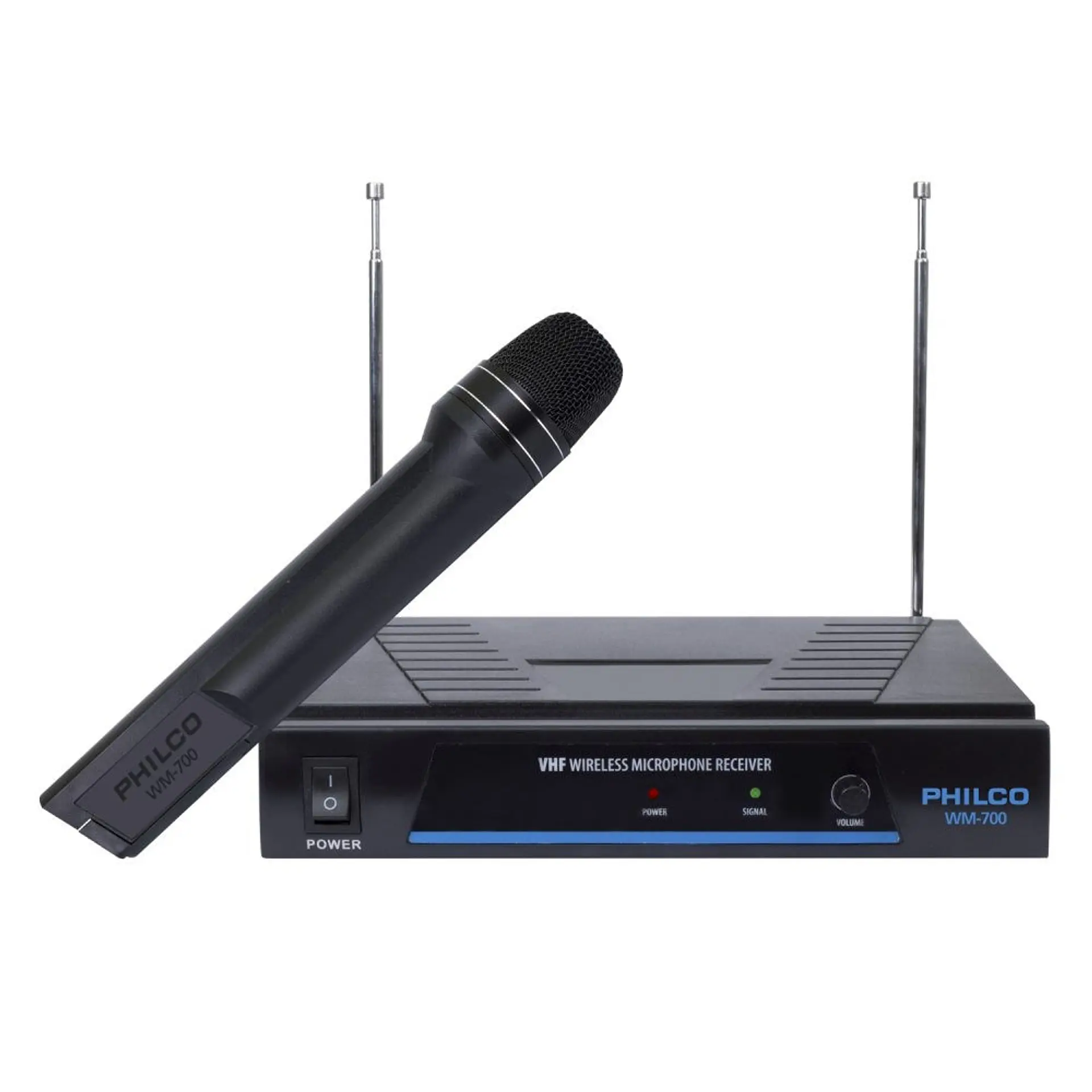 Microfono Inalambrico VHF Philco WM700 1