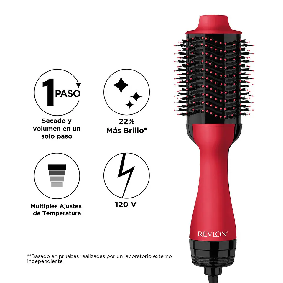 Cepillo Secador Y Voluminizador Onestep Revlon RLA2 4