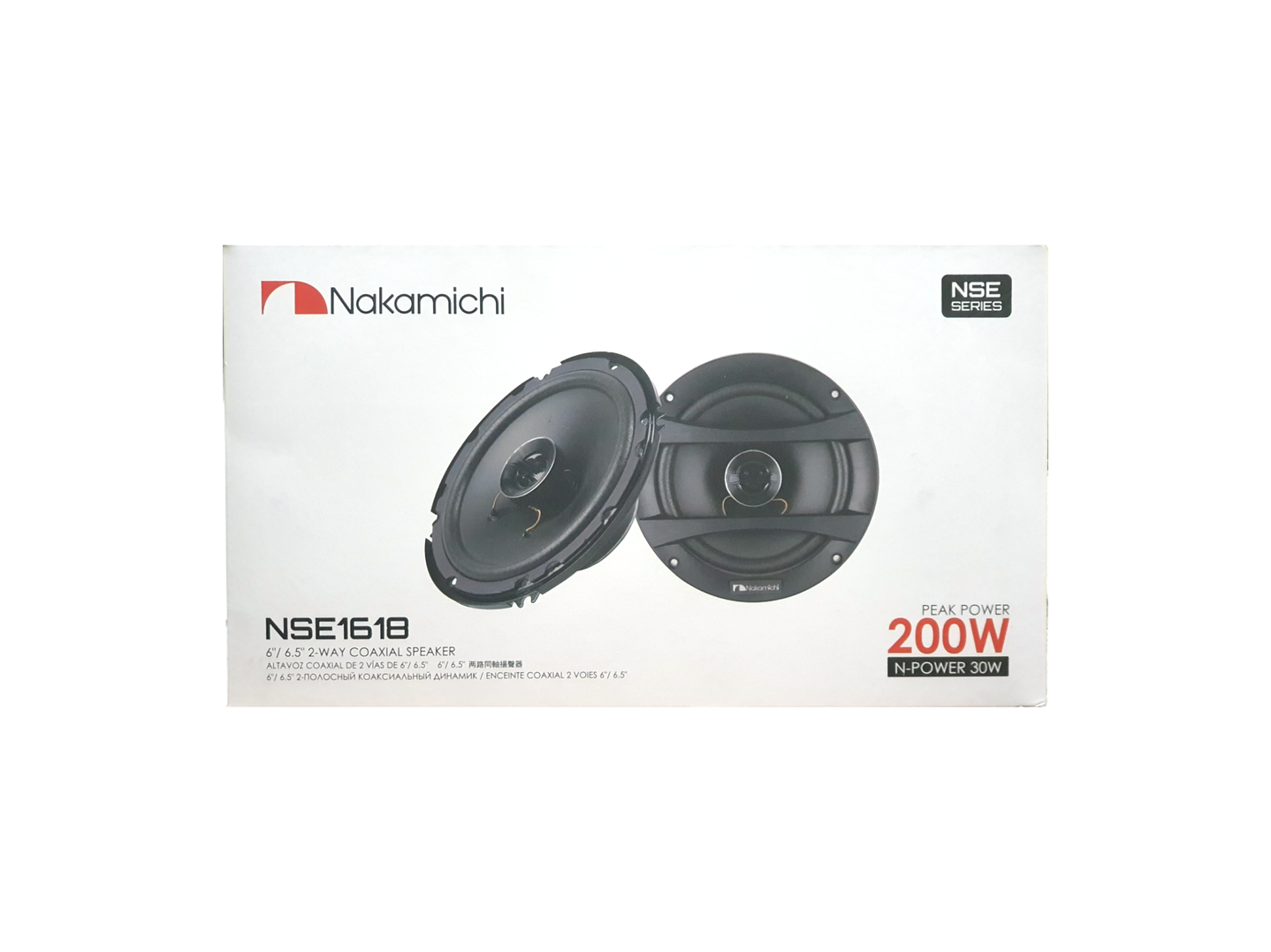 Parlante Auto Nakamichi NSE1618 200W 2