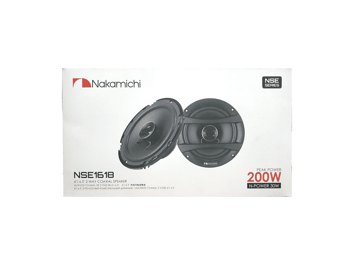Parlante Auto Nakamichi NSE1618 200W 2
