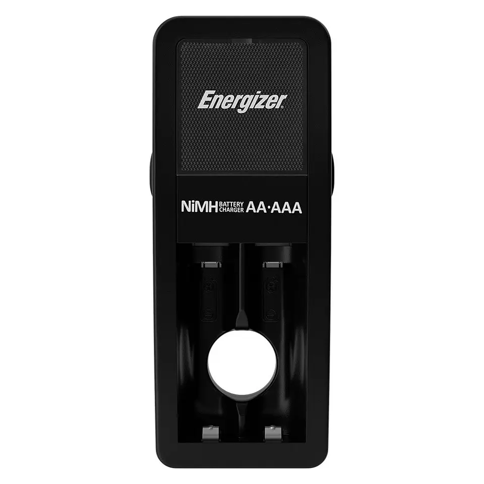 Cargador de Pilas Energizer Mini + 2 Pilas AA 3