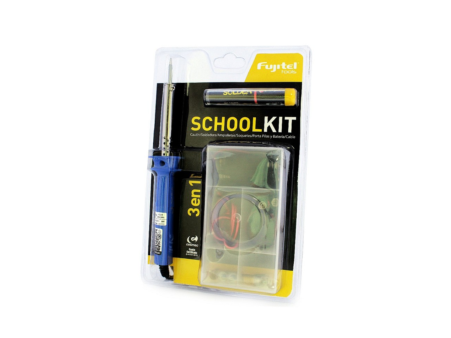 Kit Cautin Soldadura Fujitel para Aprendizaje 1