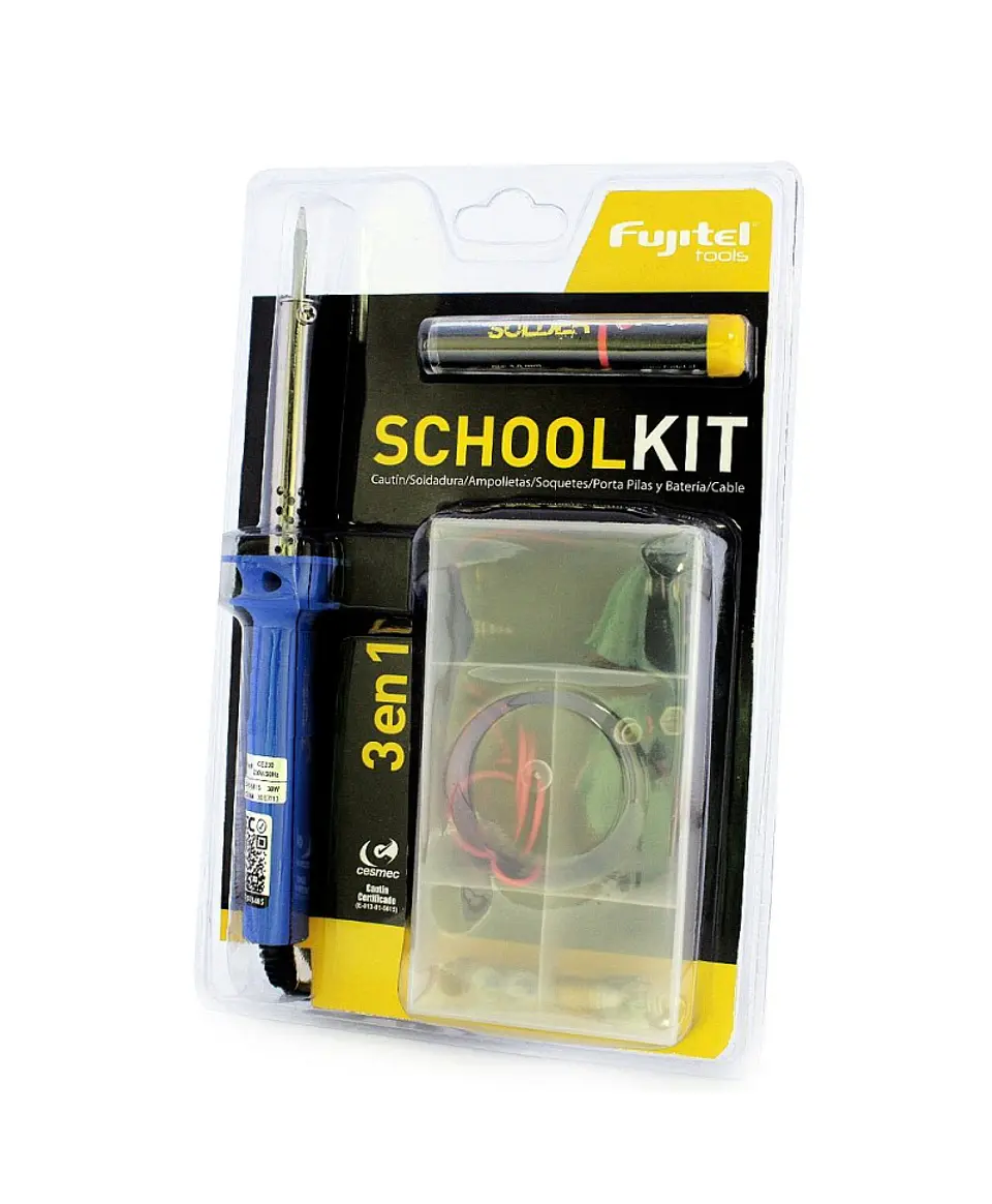 Kit Cautin Soldadura Fujitel para Aprendizaje 1