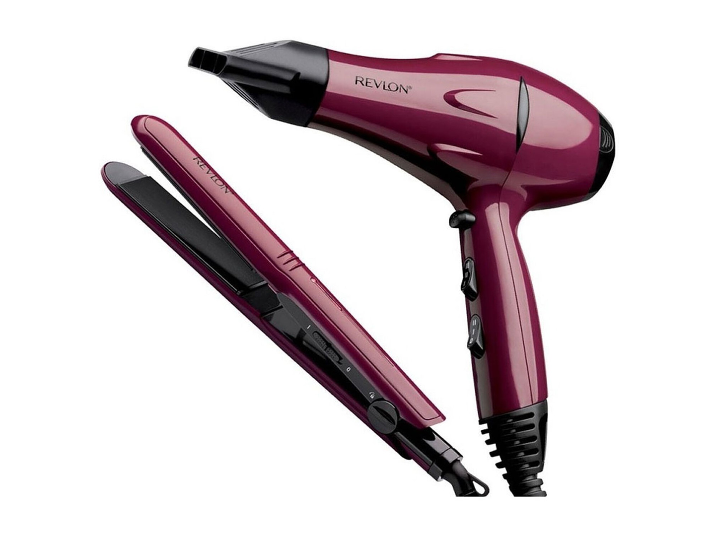 Kit Secador y Plancha Alisadora Revlon 5230 1