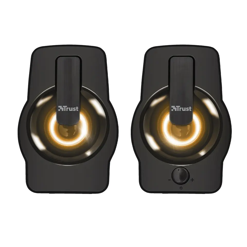 Parlante PC Trust Gemi 2.0 Led RGB Jack 3.5mm 3