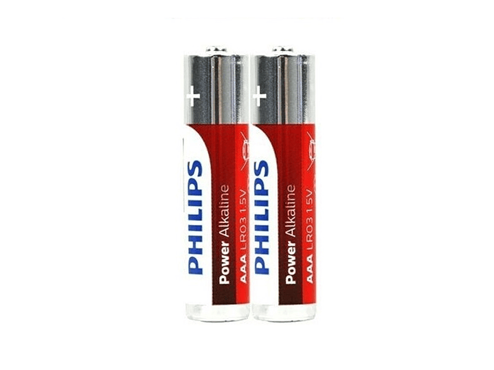 Pack 12 Pilas Alcalina AAA Philips 2