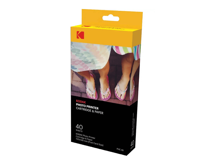 Kit Papel y Catridge PHC Kodak 40 Hojas 1