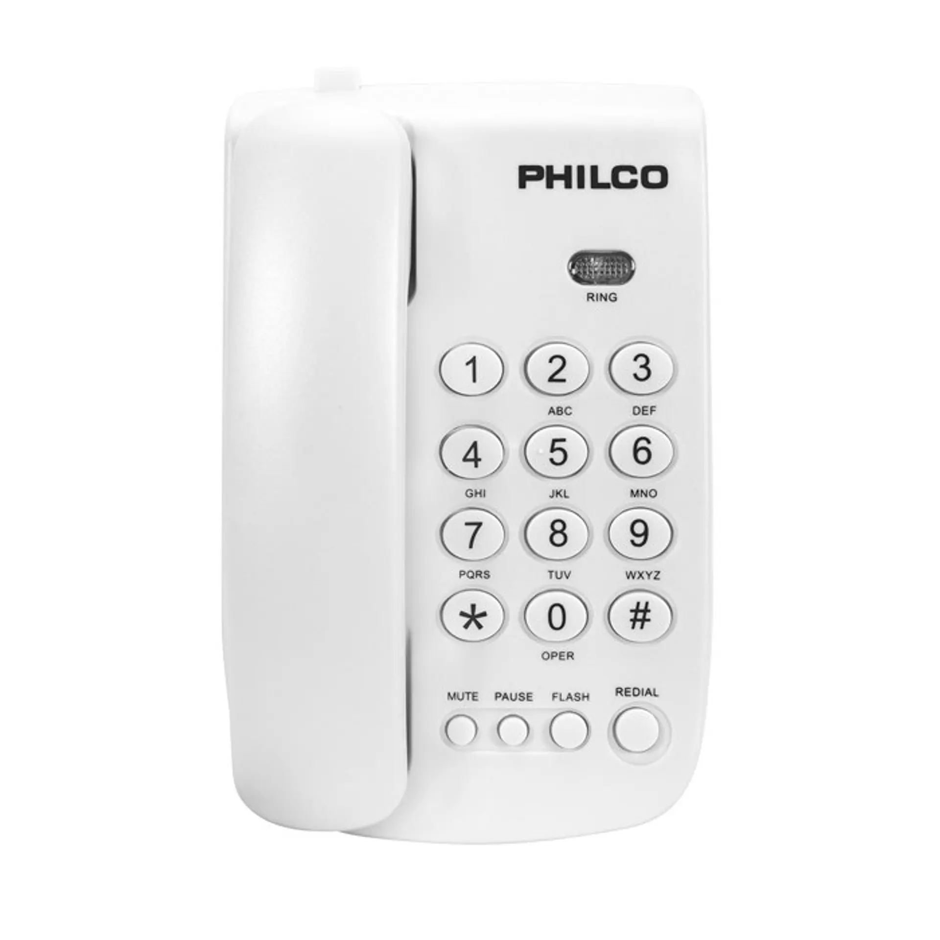 Teléfono De Sobremesa Philco 150WH Blanco 1