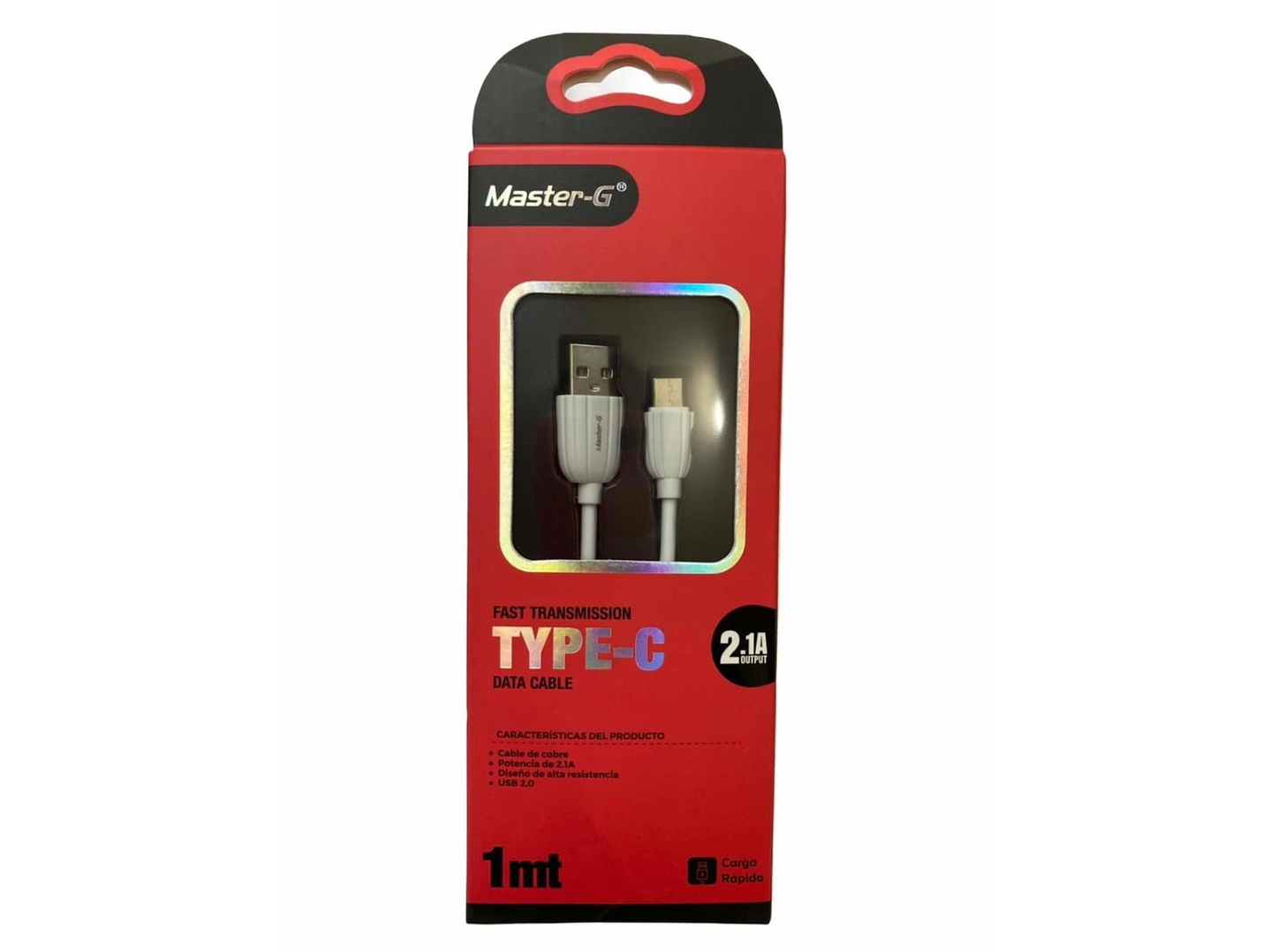 Cable Usb Tipo C Master G 2.1A 4