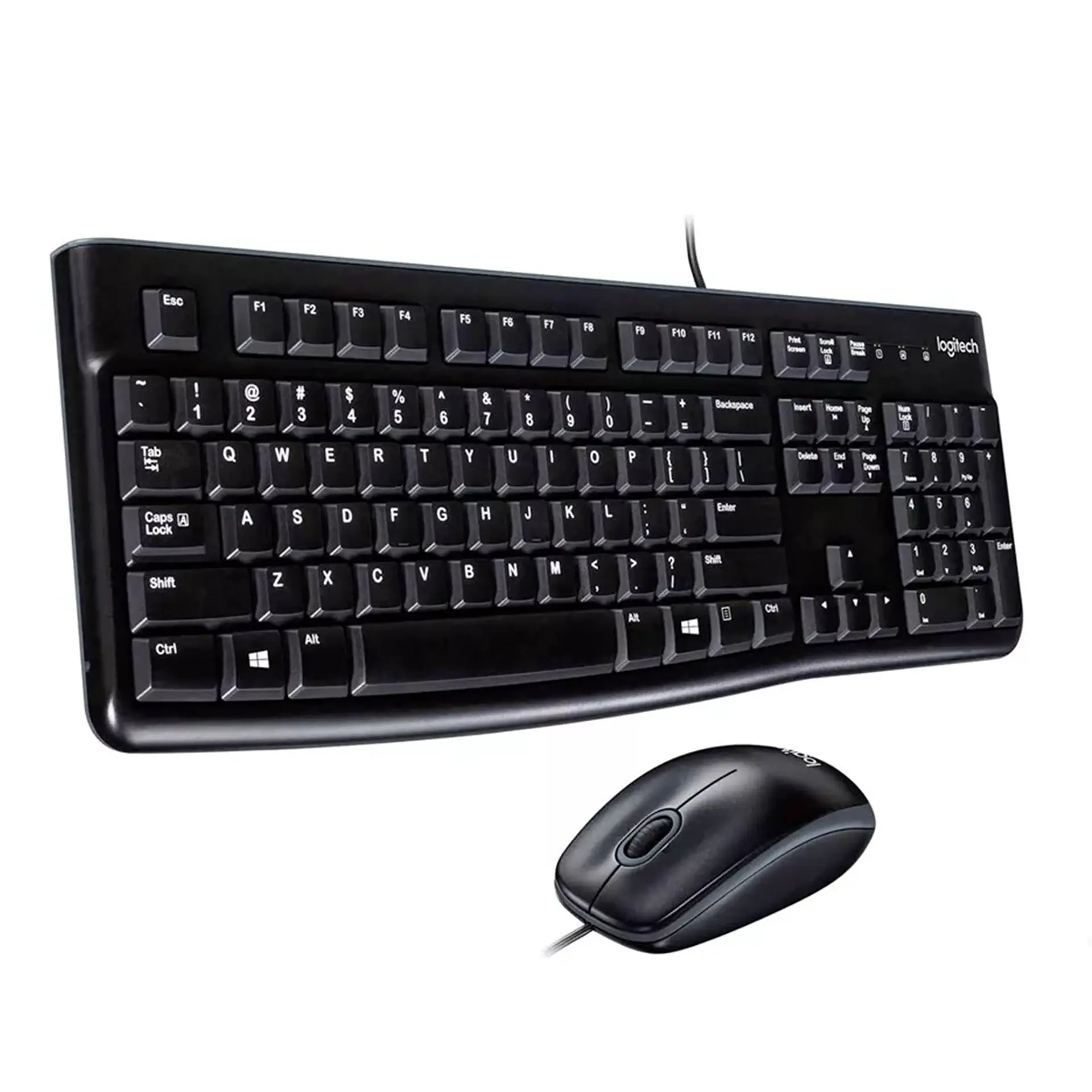 Kit Teclado y Mouse Logitech MK120 Español Negro 3