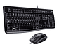 Kit Teclado y Mouse Logitech MK120 Español Negro - Miniatura 3