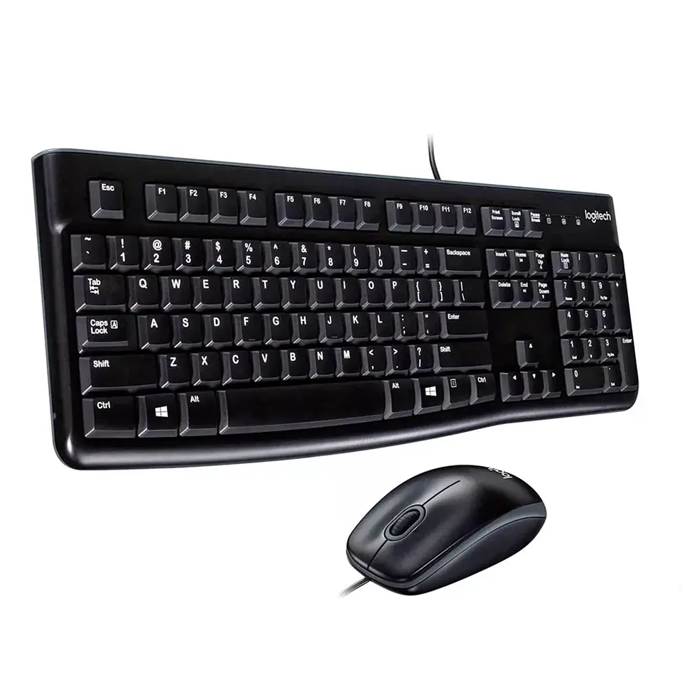 Kit Teclado y Mouse Logitech MK120 Español Negro 3
