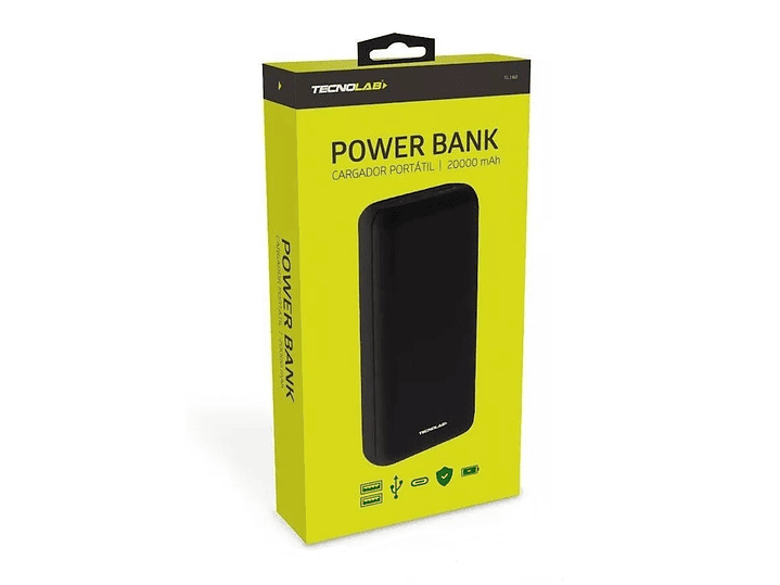 Bateria Portatil Powerbank 20.000 Turbo Tecnolab 2