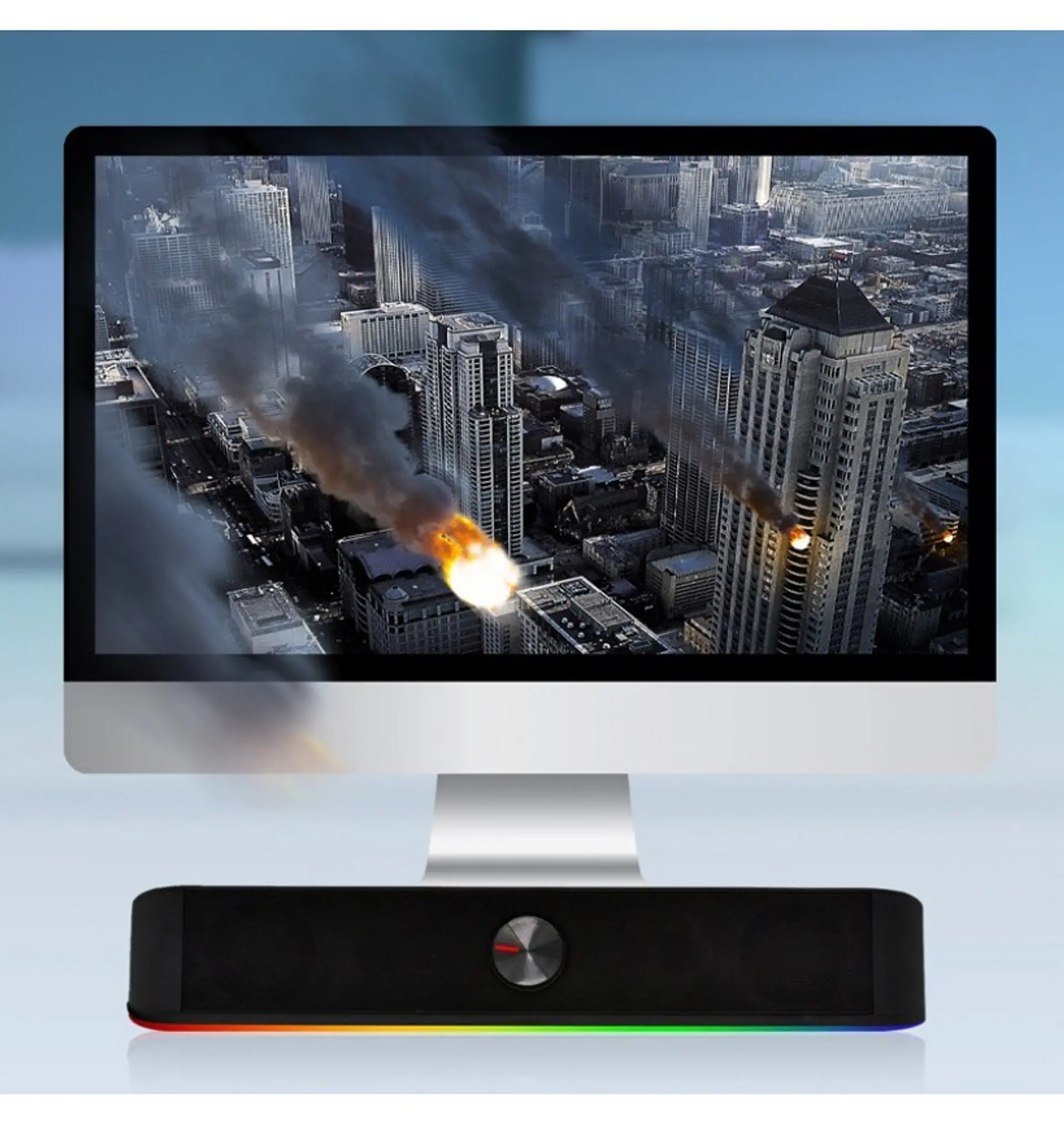 Barra Sonido Gamer HP DHE-6003 Rgb 3