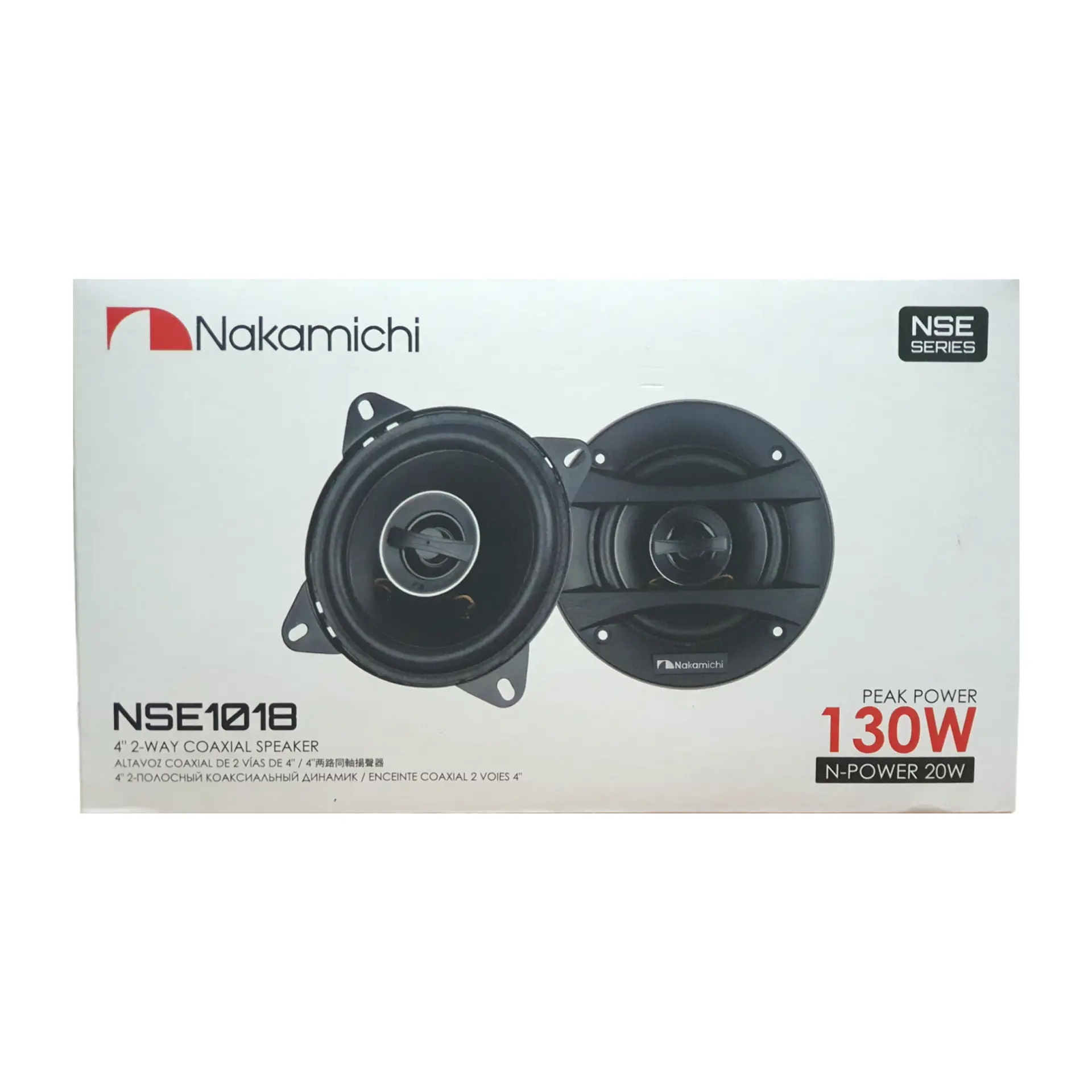Parlante Auto Nakamichi 130W NSE1018 2
