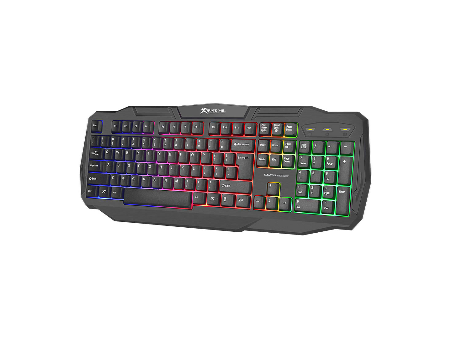 Teclado Gamer Retroiluminado xtrike Me KB-302 Ingles 1