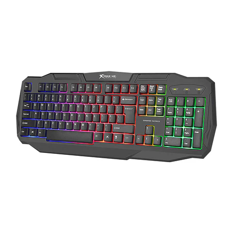 Teclado Gamer Retroiluminado xtrike Me KB-302 Ingles