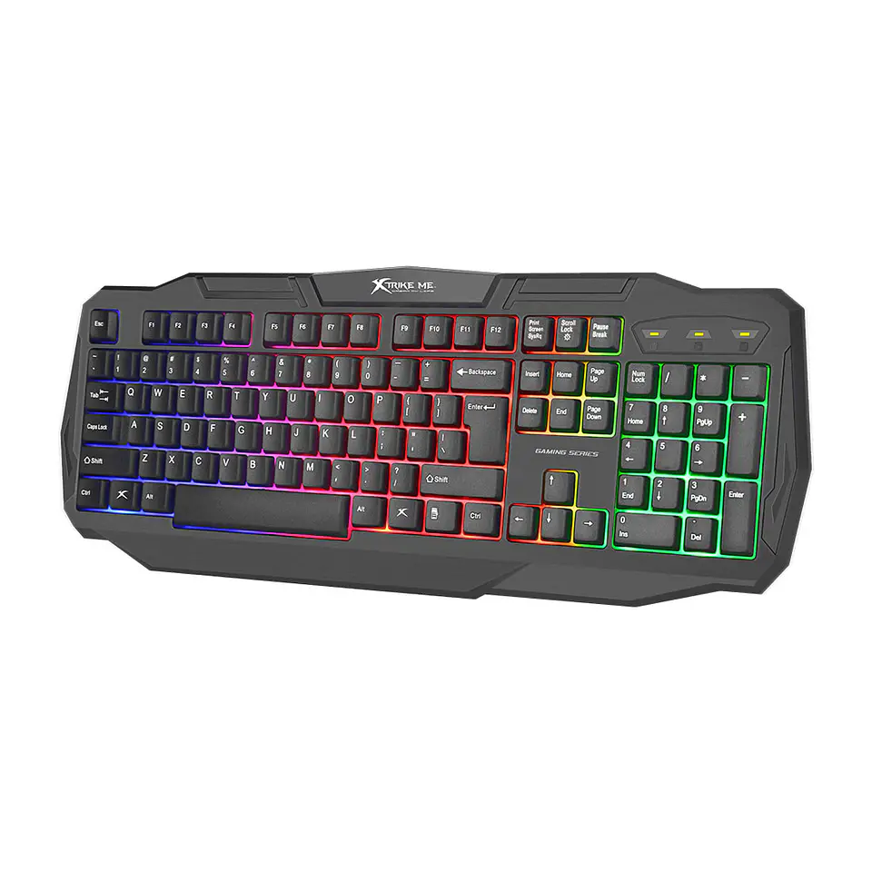 Teclado Gamer Retroiluminado xtrike Me KB-302 Ingles 1