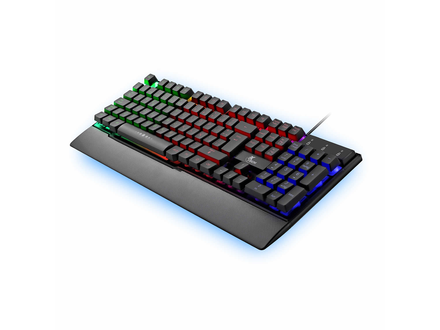 Teclado Gamer Retroiluminado Xtech XTK510S 1