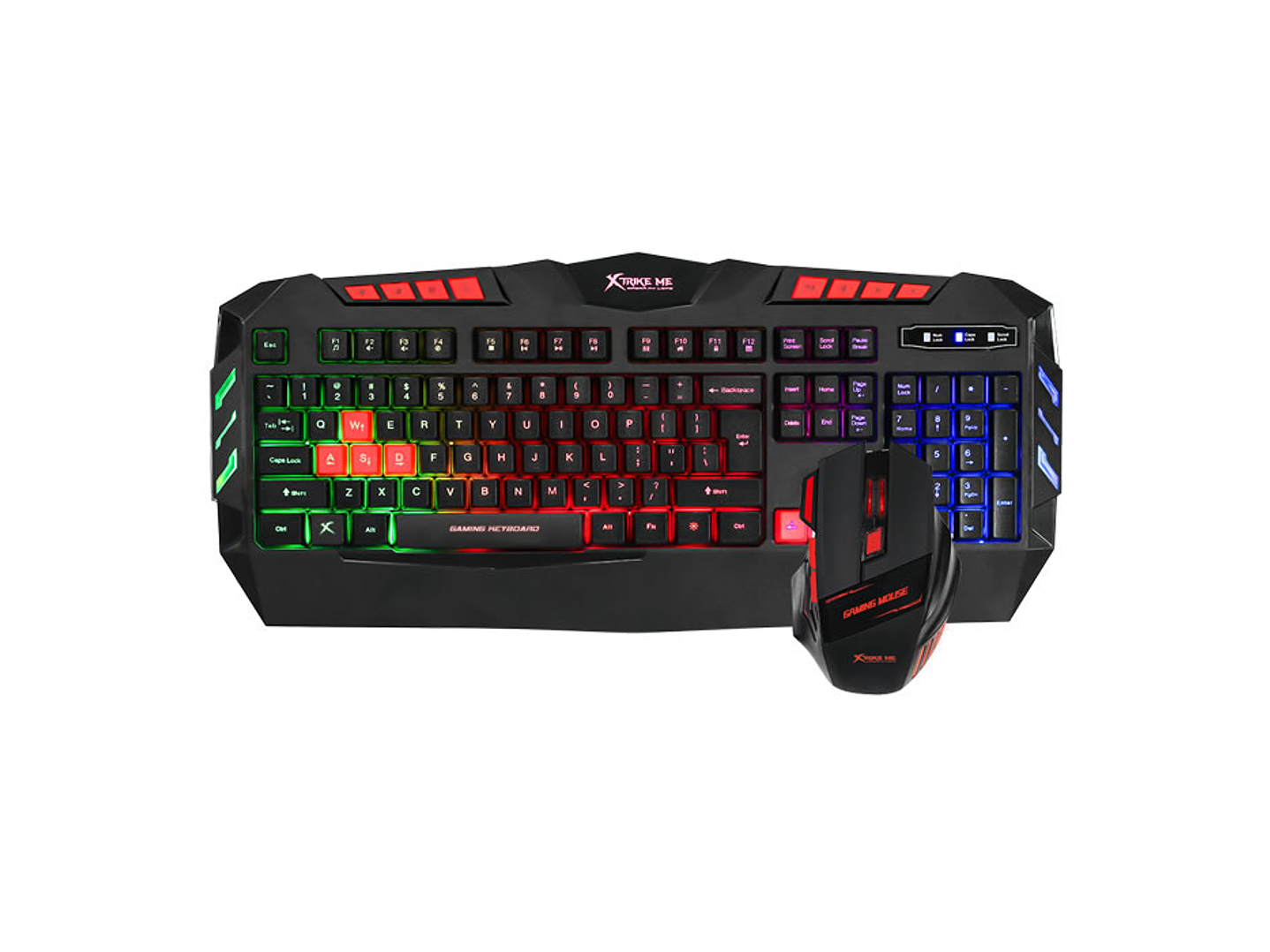 Kit Gamer Teclado y Mouse Xtrike Me MK-803KIT Ingles 1