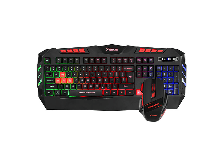 Kit Gamer Teclado y Mouse Xtrike Me MK-803KIT Ingles 1
