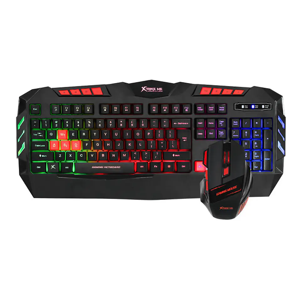 Kit Gamer Teclado y Mouse Xtrike Me MK-803KIT Ingles 1