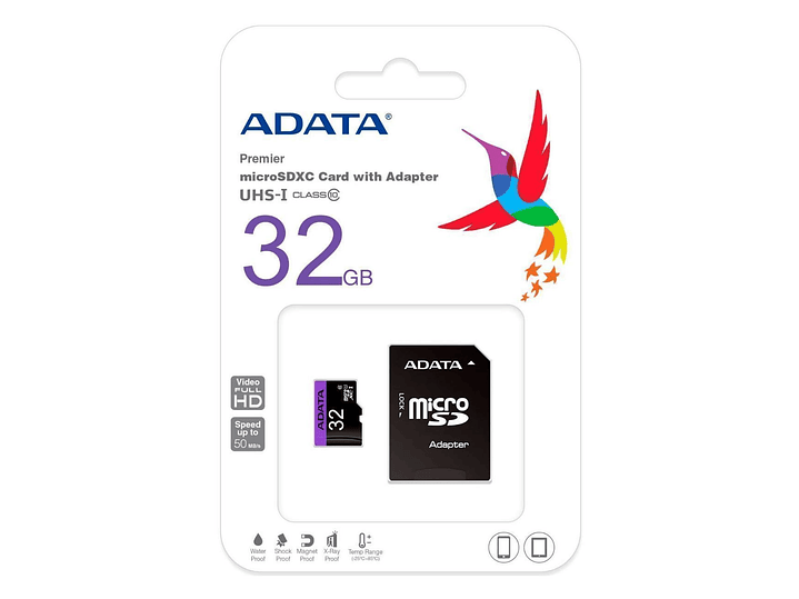 Tarjeta Memoria Micro SD Hc 32GB Adata 1