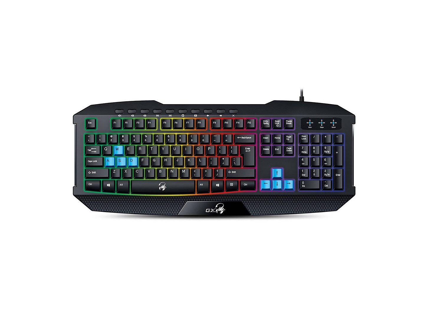 Teclado Gamer Genius Scorpion K215 Usb 1