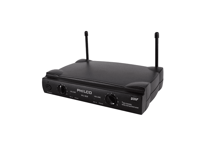 Pack 2 Micrófonos Inalambricos Uhf Philco WU-828 4