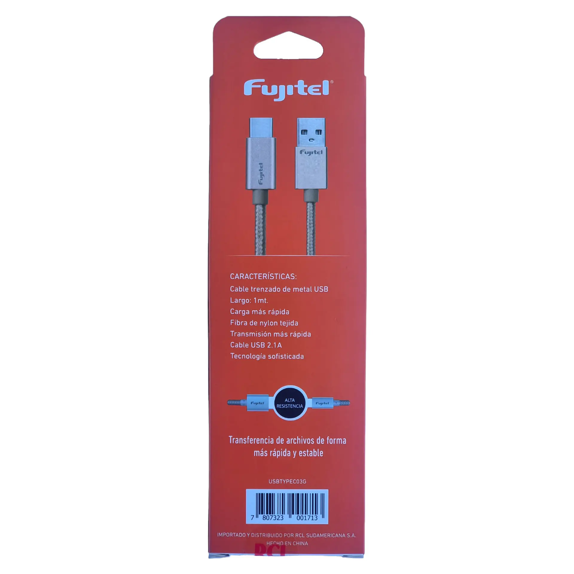 Cable Usb Tipo C Fujitel Carga Rapida Gold 3