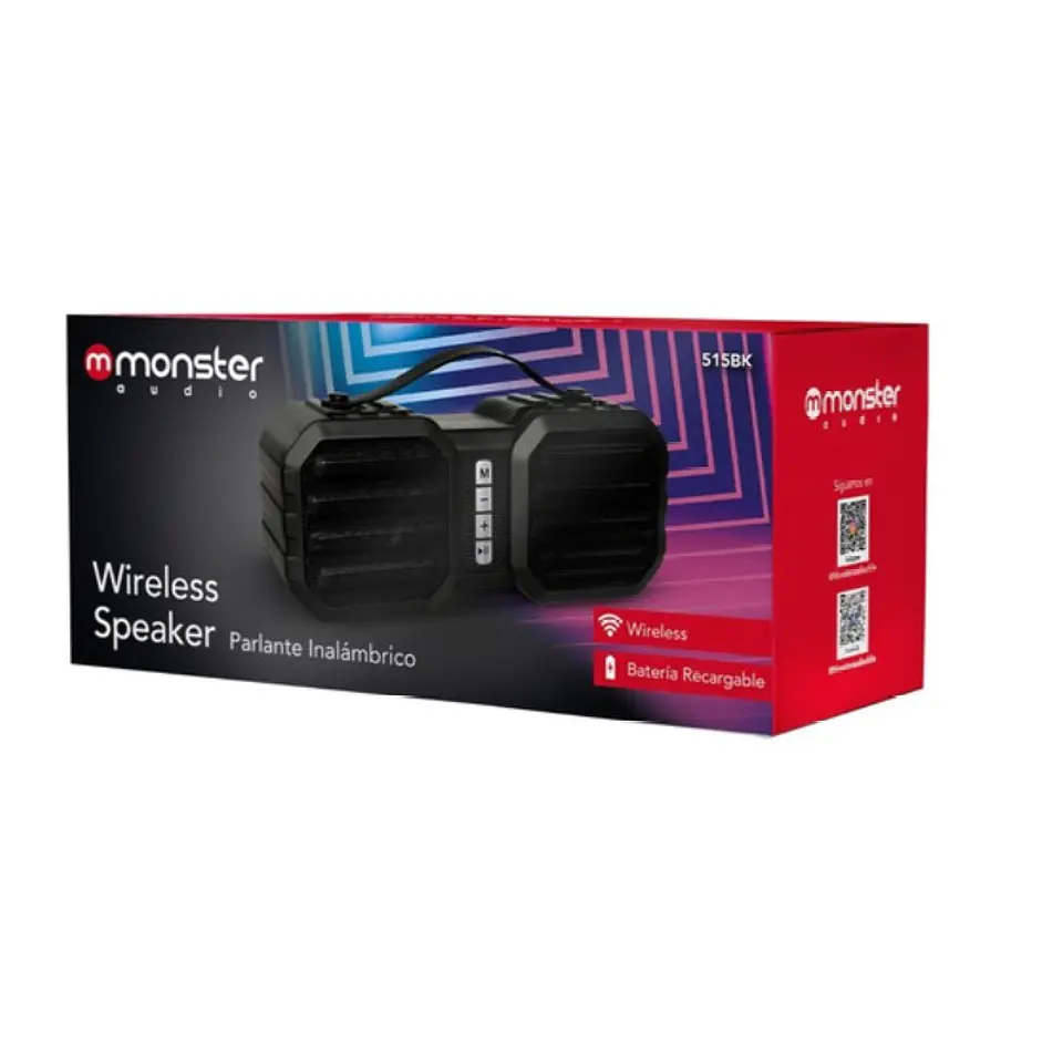 Parlante Inalámbrico Monster Audio 515BK 3