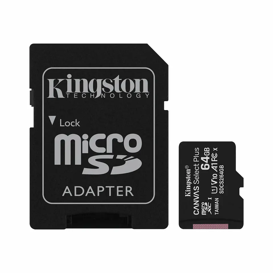 Tarjeta Memoria Micro SD XC 64GB Kingston 2