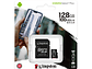 Tarjeta Memoria Micro SD XC 128 GB Kingston - Miniatura 1