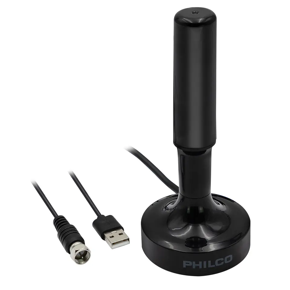 Antena Tv Digital Philco Hdtv Con Amplificador Usb Hd 2