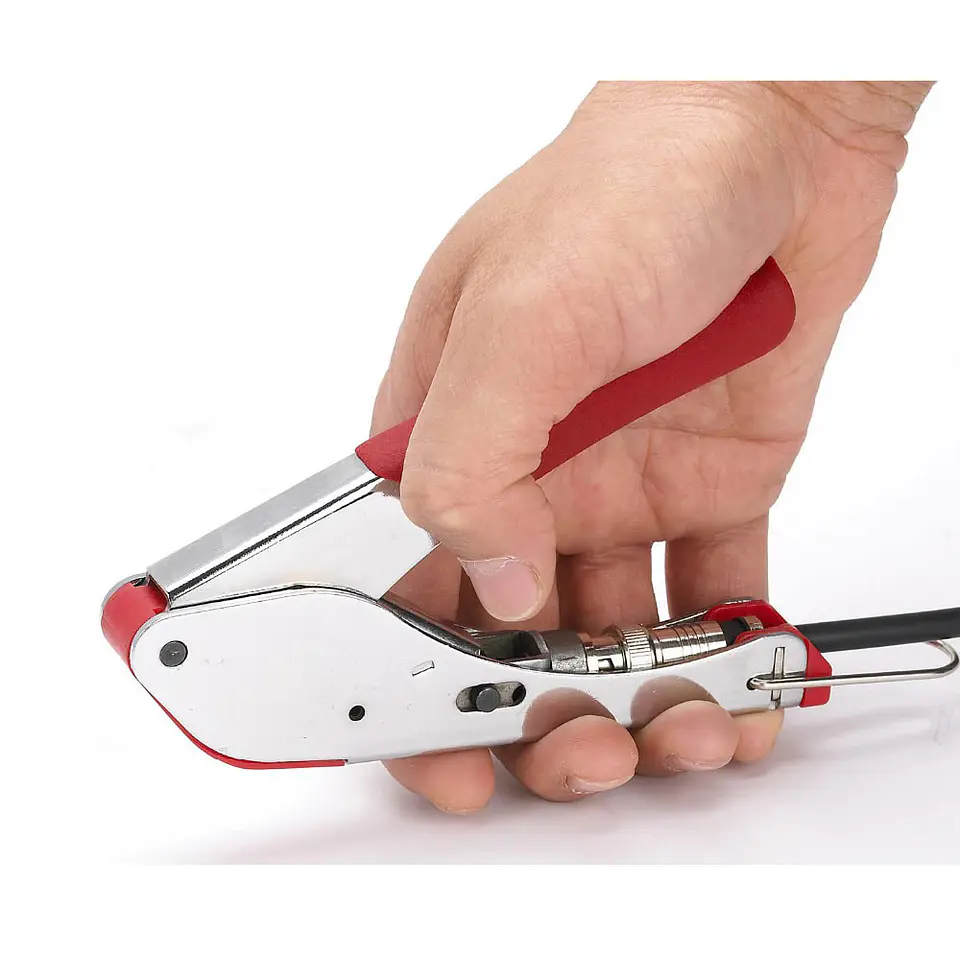 Crimpeadora Coaxial Rg6 Rg59 Tv Cable Fta Cctv 3