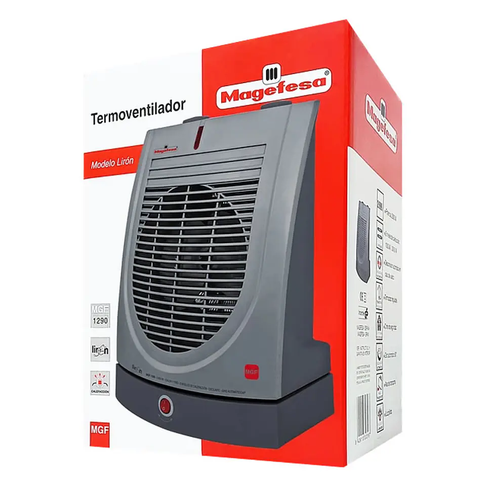 Termoventilador Magefesa Liron 1290 Gris 2
