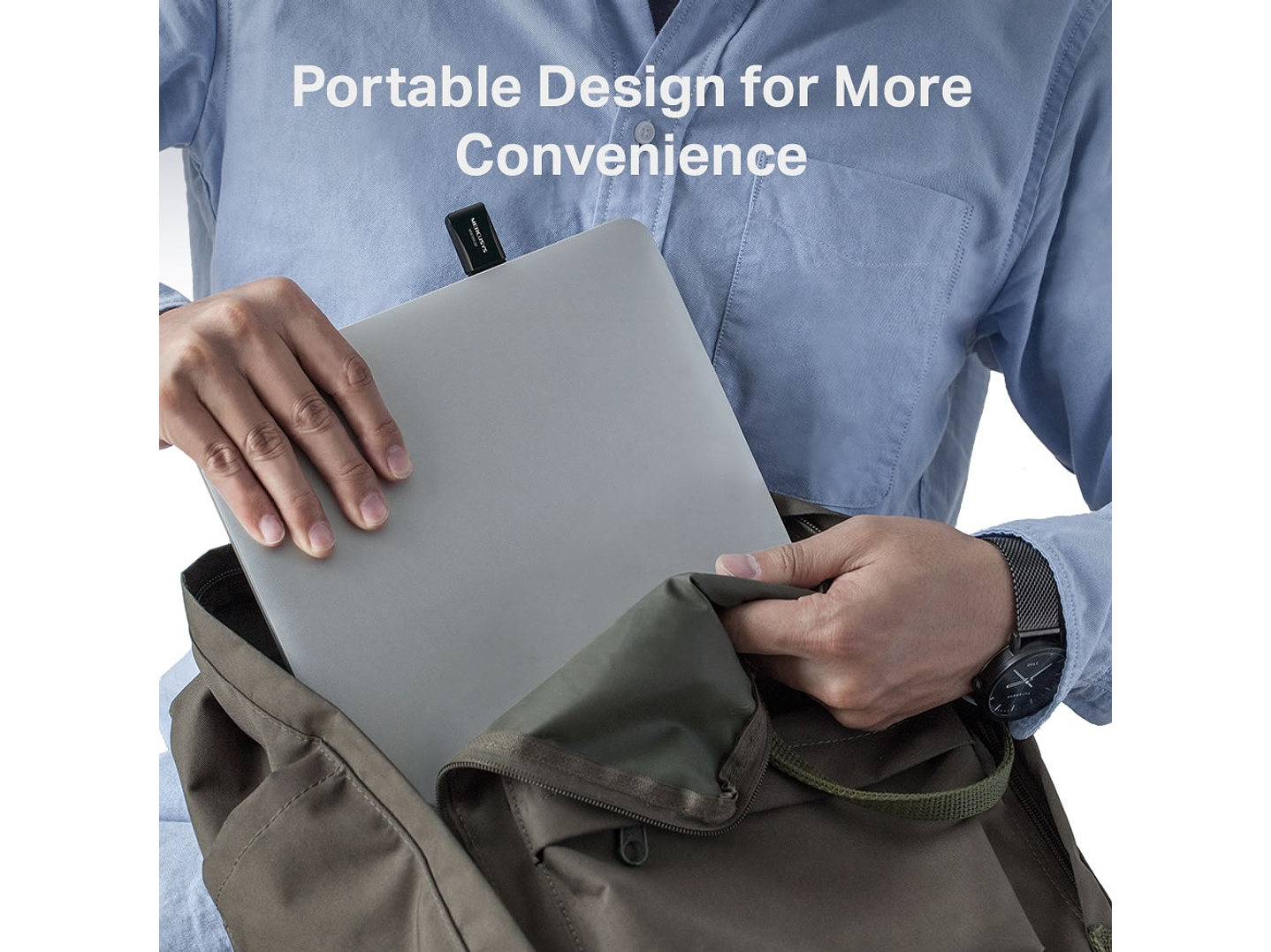 Mini Adaptador Usb Wifi N 300mbps Mercusys 5